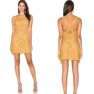 WAYF Orleans Lace Mini Dress Size Medium
